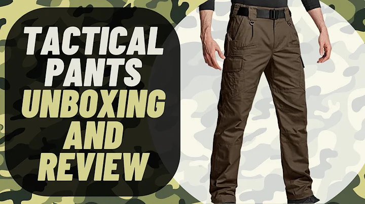 My Review: CQR Men's Tactical Pants: Water-Resistant Ripstop Cargo for Hiking, Work. Light & Durable