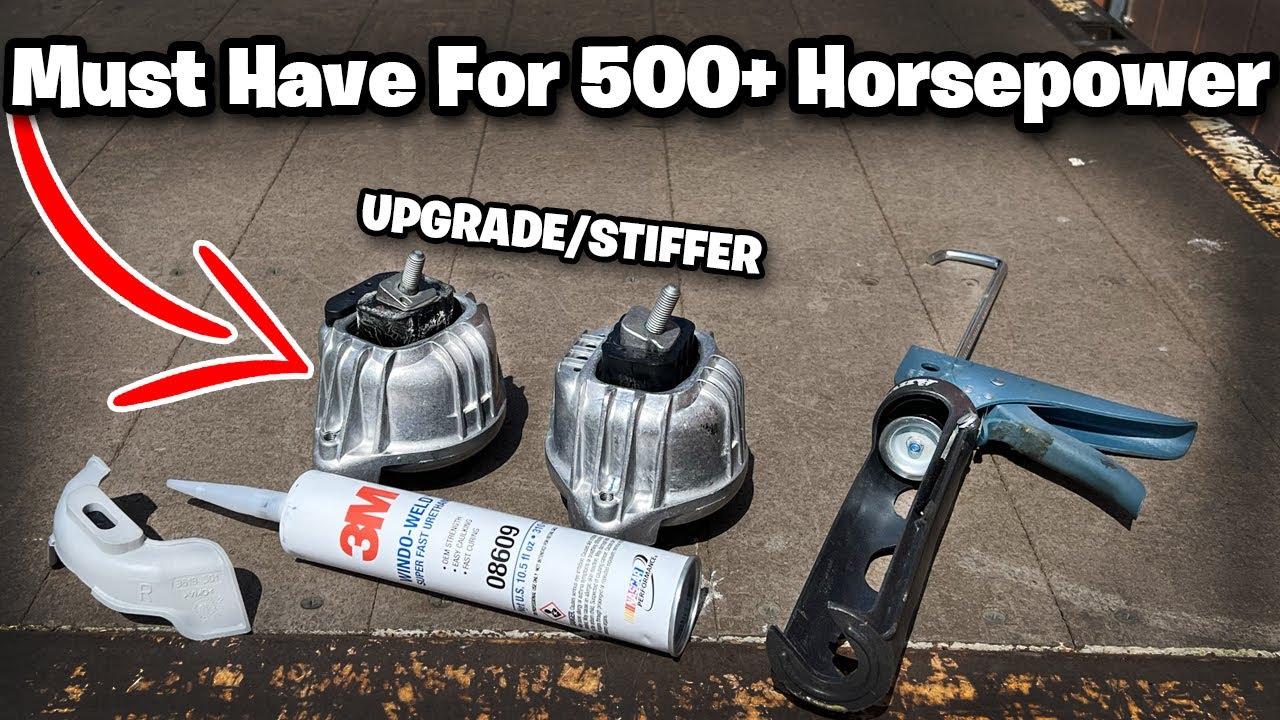 CHEAP AND EASY UPGRADE FOR YOUR BMW MOTOR MOUNTS YouTube