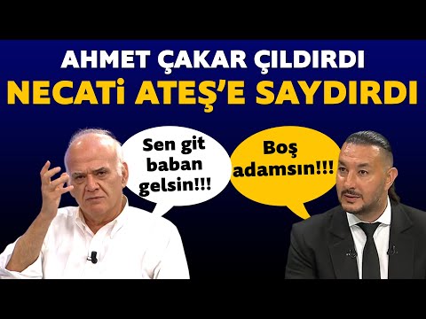 Ahmet Çakar o yanıt sonrası küplere bindi! Necati Ateş'e saydırdı