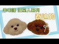 羊毛氈手作DIY✻Needle Felting✻羊毛フェルト✻汪星人系列✻泰迪狗✻ Wool Crafts Handmade ✻ DIY Poodle/ Teddy