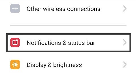 OPPO A1k (Settings - Notification & Status Bar) Keep Help Tips ✓✓