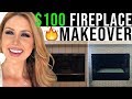 Cheap Fireplace Makeover | DIY Fireplace Update