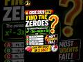 Class 10 Maths PYQ 😱 | Find the Zeroes of the Polynomial | CBSE 2020 #shorts
