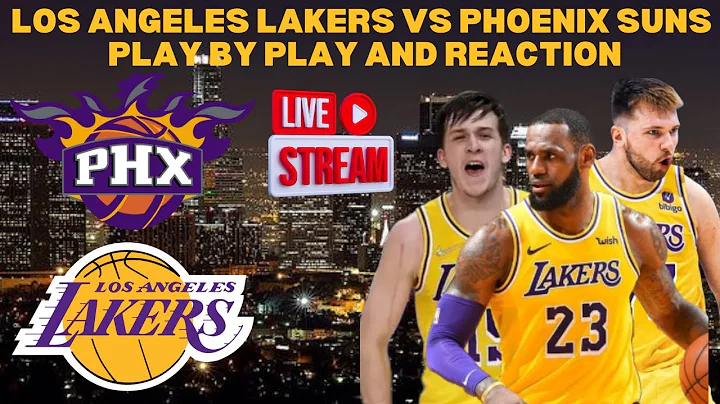 *LIVE* | Lakers Vs Suns Play By Play & Reaction #NBA