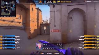 Grand Final | NAVI vs FNATIC |  Starseries I-League Season-7 Map2 - Stream Highlights | CS:GO