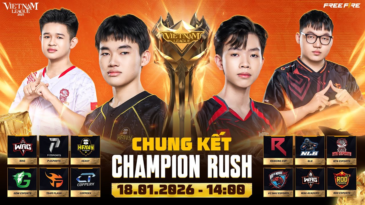[Chung kết Vietnam League 2025]  - CHAMPION RUSH | Nhà vô địch mùa đầu tiên sẽ gọi tên ai?