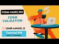 Form Validation in Laravel | Laravel Tutorial #18