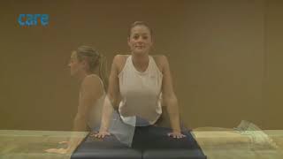 Back Stretch Exercise: Prone Extension on Hands