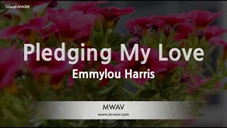 Video thumbnail of "Emmylou Harris-Pledging My Love (Karaoke Version)"