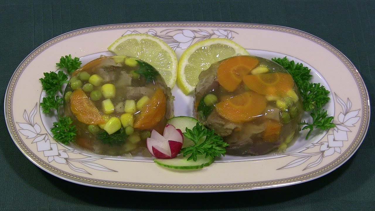 Galaretka z żołądków drobiowych