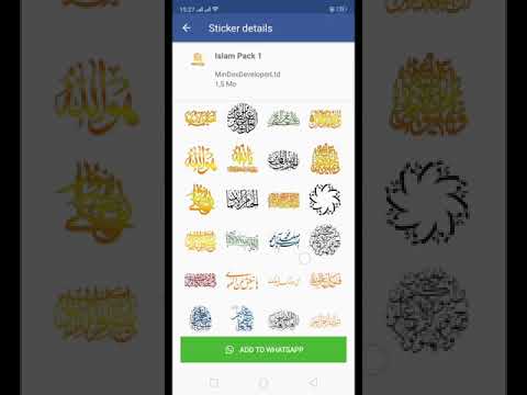 Aid Fitr Sticker voor Whatsapp