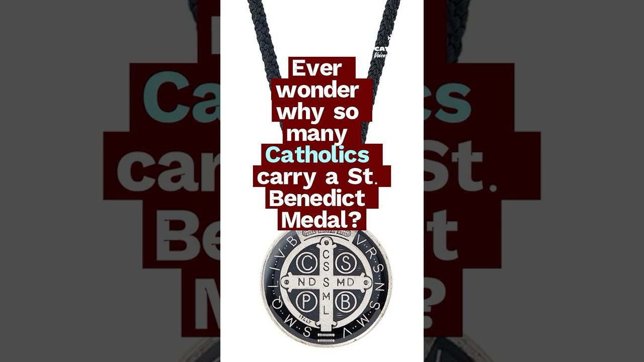 Why Catholics Wear This Medal #StBenedict #Spiritualwarfare #Faith