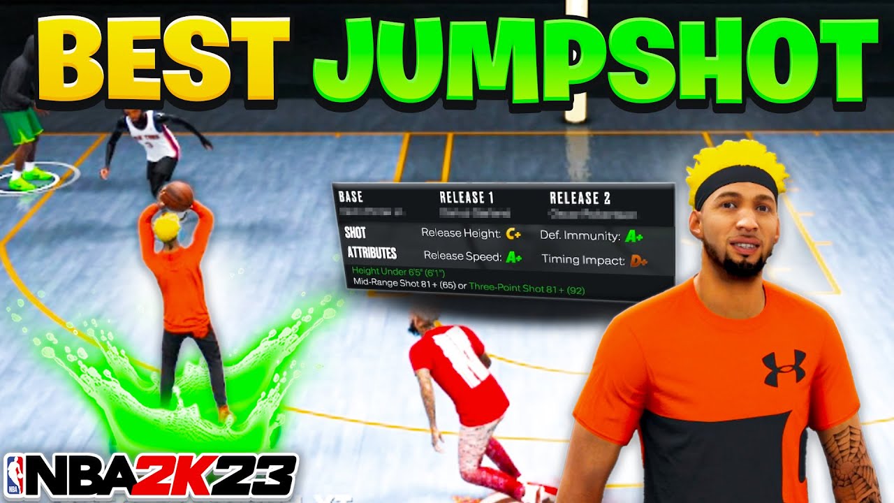 *NEW* BEST AND FASTEST JUMPSHOT IN NBA 2K23 + HIGHEST GREEN WINDOW