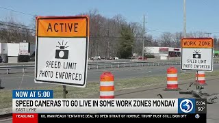 Work zone speed cameras to begin issuing warnings