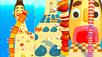 Sandwich Runner Max Levels Game Mobile Update All Trailers iOS,Android Gameplay Walkthrough