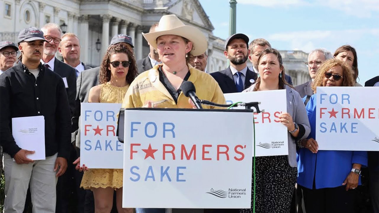 Farmers Union Members Launch Week of Action