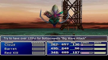Final Fantasy VII - Boss 9 - Bottomswell