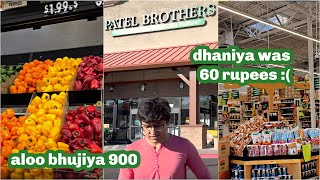 Indian Grocery Store in the USA: Patel Brothers | WEEKLY VLOG | MASTERS DIARIES AS AN INDIAN STUDENT