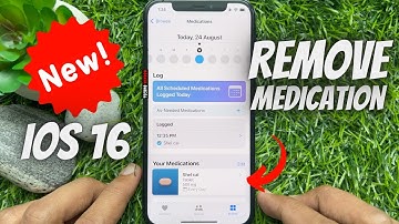 How to Remove an Item From Your Medication Log in the Health App on iPhone iOS 16