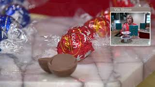 Lindt 150-Pc Lindor Chocolate Truffles in Gift Box on QVC