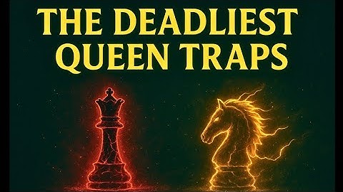 5 Queen Traps EVERY Chess Player Must Know! Chess Opening Trick &Ideas.Chess Strategy to win fast.