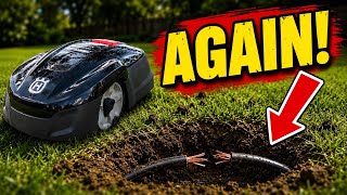 Robot Mower Perimeter Line Broke Again: Follow The Repair
