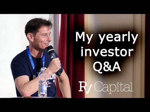 My Investor Q&A - with questions on management, building RV Capital and my holdings