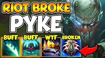 RIOT JUST OVER BUFFED LETHALITY PYKE AND IT