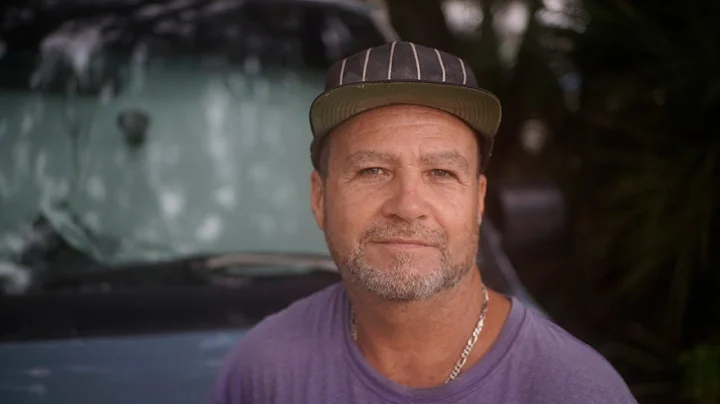 Homeless in Titusville, Florida David Aguayo
