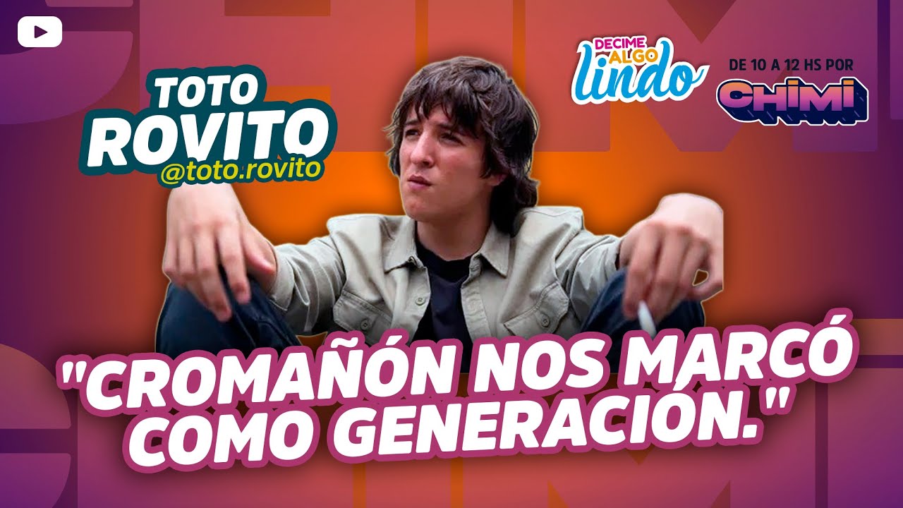 "Blondi me transformó como actor." - TOTO ROVITO