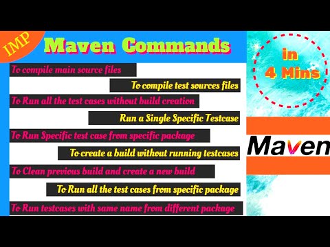IMP Maven Commands || Learn in just 4 mins || Maven Basics ||Very important for the Interview [2021]