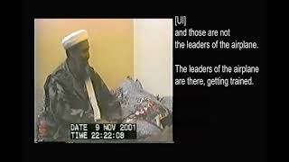 Osama bin Laden Confession video