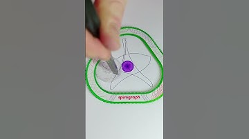 Spirograph drawing   Endless lines #art #satisfying #asmr