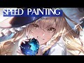 【イラストメイキング】霧雨魔理沙 | 東方project【Speed Painting】