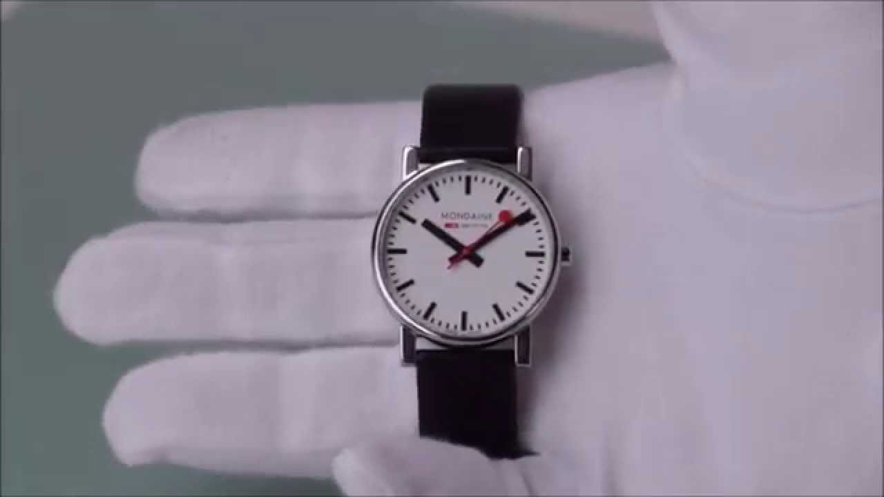 Hands on with the Mondaine A658 30300 11SBB - YouTube