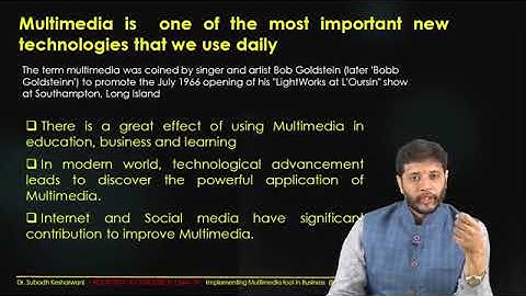 IGNOU Live Session on "Implementing Multimedia Tool in Business" for BCOS-183, BCOMG (3rd Sem)