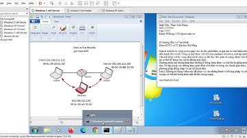Sử dụng Cain & Abel và Wireshark sniffing password || Man in the middle attack || InfoSec Tutorial