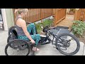 Wheelchair to Handcycle Transfer Series: Ashley