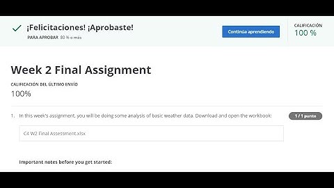 Excel Skills for Business: Advanced ll Week 2 Final Assignment 100% ll Coursera