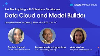Model Builder: Ask Me Anything with Salesforce Developers