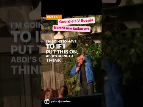 HECKLER: Comedian heckled by a NorthFace jacket, live at a gig!