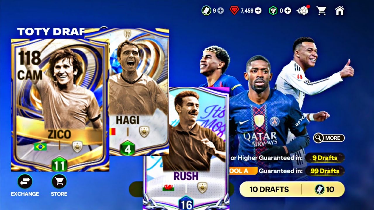 INSANE TOTY LUCK! 😱 Draft Pack Opening + Gameplay | FC Mobile 26