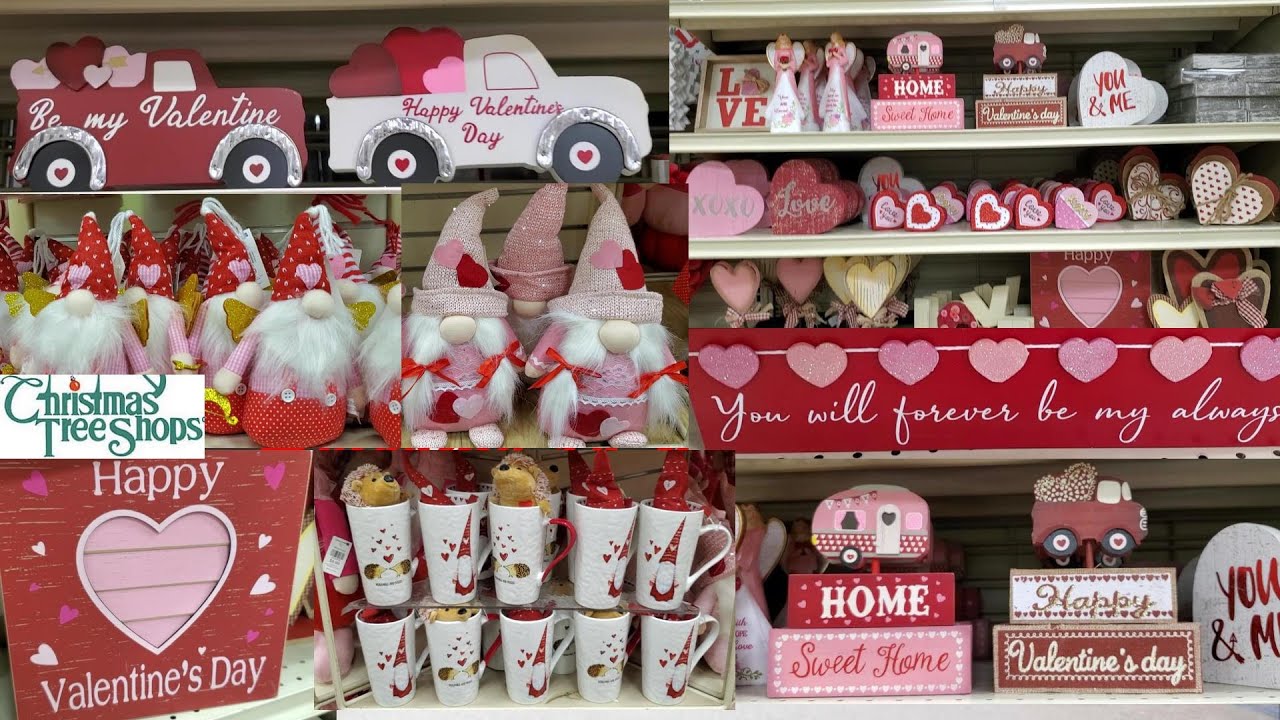 CHRISTMAS TREE SHOP VALENTINE'S DAY DECOR IDEAS 2020 Come with me