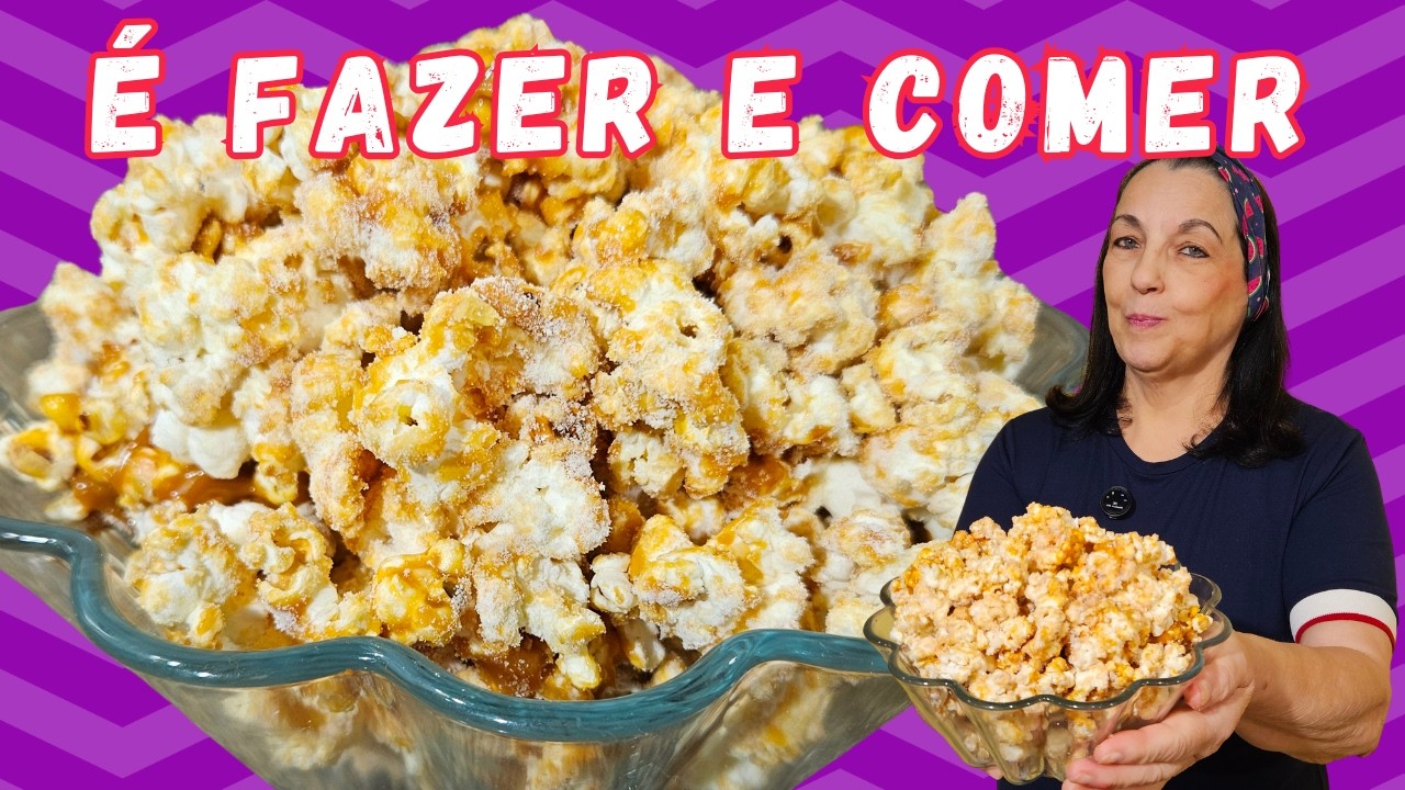 TODO MUNDO VAI AMAR ESSA PIPOCA DOCE DIET