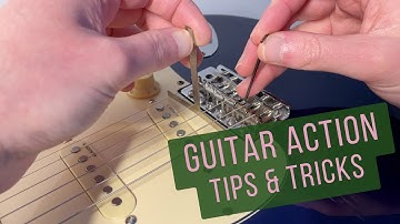 Electric Guitar Action DONE RIGHT! | Guitar Setup Pt.2