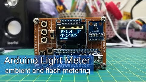 DIY Light Meter | Arduino based