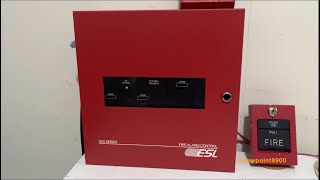 ESL 1500 Series Fire Alarm Panel Overview and Demo
