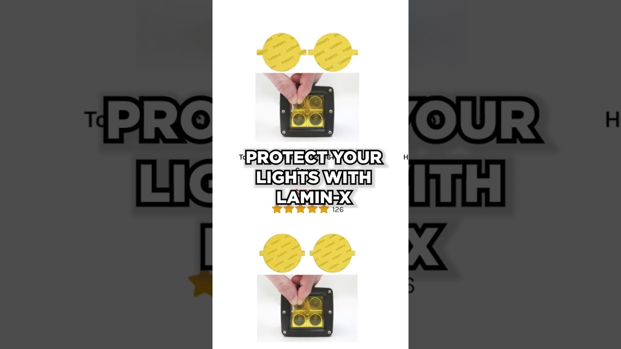 Lamin-x Fog Light Covers vs. Replacement Fog Lights - Make the Smart Choice!