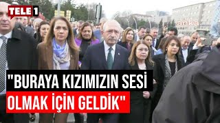 KILIÇDAROĞLU, ADALET BAKANLIĞI ÖNÜNDE