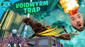 ARK Genesis 2 - Voidwyrm Taming Traps for Easy Taming! Math, Science and EPIC! E7
